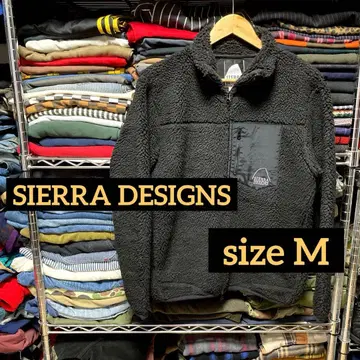 SIERRA DESIGNS 플리스 블랙 사이즈 M