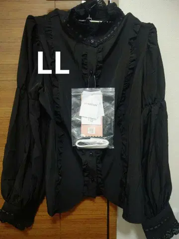 시마무라 아이노 에리 블라우스 샬롯의 수요일 블랙 LL