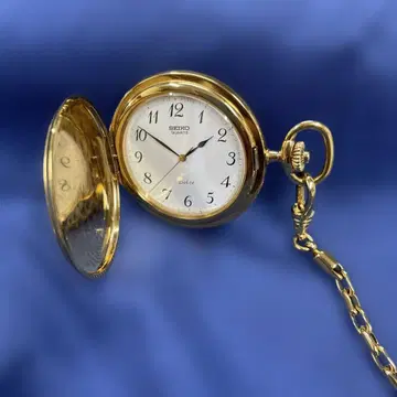 세이코 돌체 POCKETWATCH 1991년 오리지널 케이스 포함