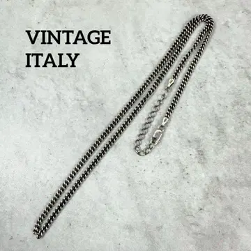 빈티지 이탈리아 빈티지 이탈리아제 체인 목걸이 925