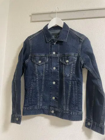 UNIQLO 다크 블루 데님 자켓 XS