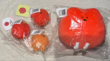 나가노의 딸기 봉제 인형 복권 C상 D상 4점 세트