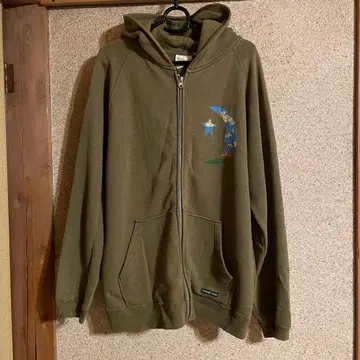 A HOPE HEMP 올리브색 후드티