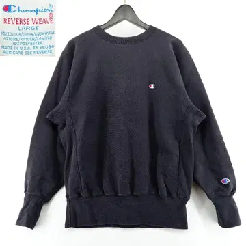 90s 빈티지 챔피온 리버스 위브 블랙 L 미국제