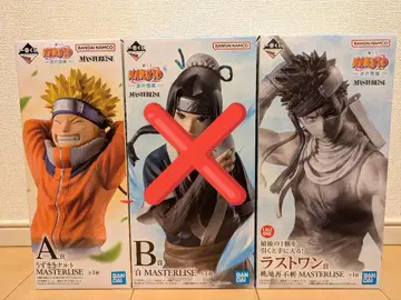 제일복권 NARUTO 나루토 파의 나라편 A상 라스트 원상 피규어 2점