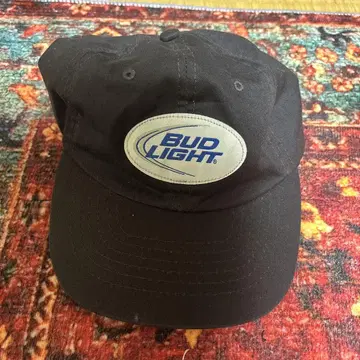 Bud Light 야구 모자 블랙