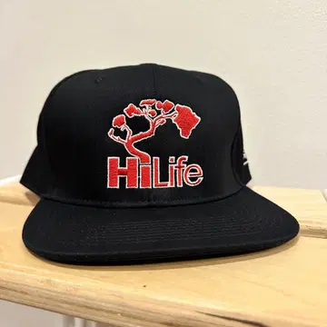 HiLife 블랙 캡 하와이 디자인