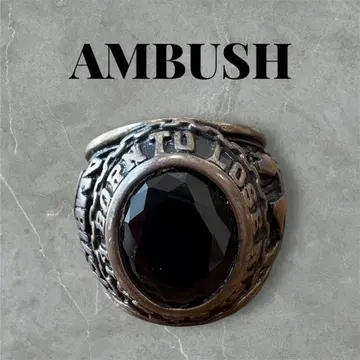 AMBUSH 블랙 반지