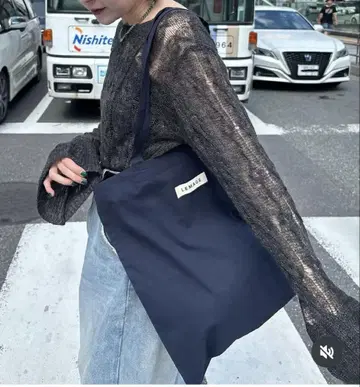 [새상품급] 앞뒤 2WAY 모헤어 리본 니트