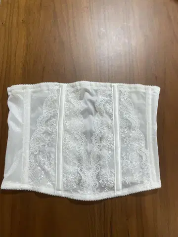 와코루 화이트 레이스 브라이덜 이너