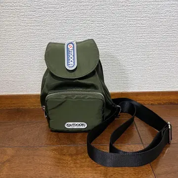 OUTDOOR 숄더백 올리브 그린