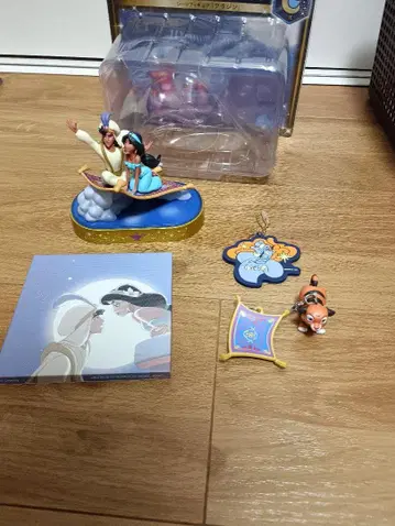 HAPPY 복권 Disney C상 장면 피규어 [ 알라딘 ] 덤 4개