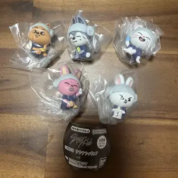 SKZOO 사우나 피규어 5개 세트