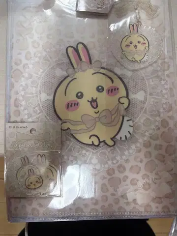 가격 인하 ok 3점 치이카와 랜드 하라주쿠 리뉴얼 기념 굿즈 리본 토끼