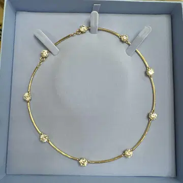 스와로브스키 costella choker 목걸이 골드