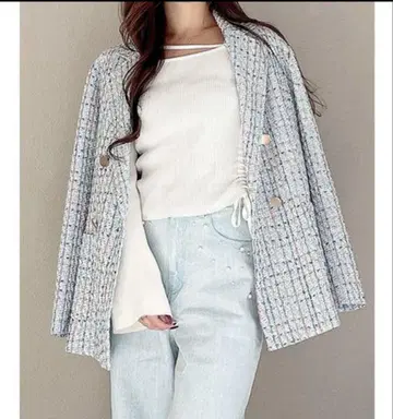 MERCURYDUO 오리지널 트위드 자켓