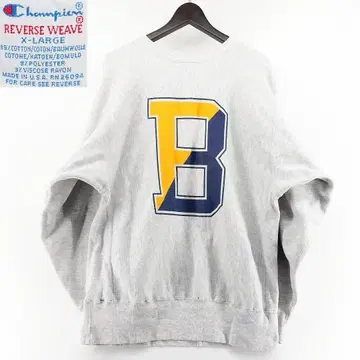90s 빈티지 챔피온 리버스 위브 벤틀리 대학 XL