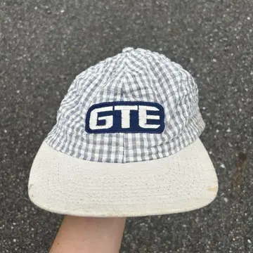 Ashworth 90s 캡 체크 무늬 USA제 구제 의류