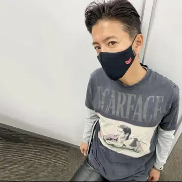 SCARFACE 스카페이스 기무라 타쿠야 착용 무비T셔츠