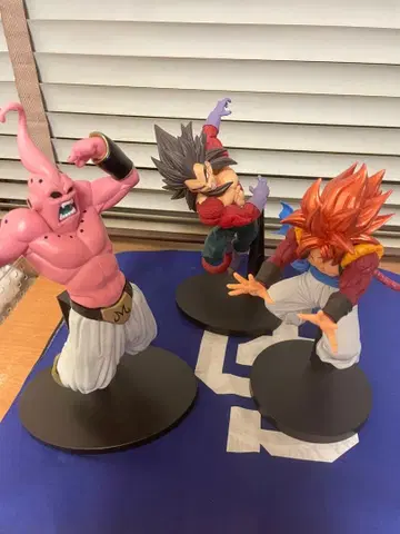 드래곤볼 피규어 3체 세트 초4 오지터 베지터 마인 부우 악