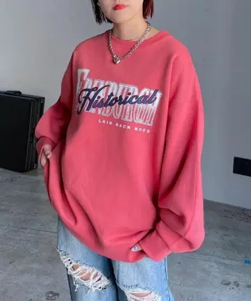 페이지 보이 기모 칼리지 맨투맨