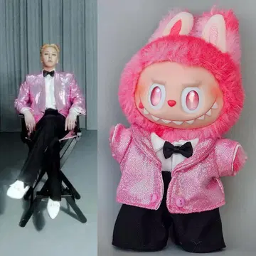 지용 착용 모델 ZOA 미니 의류 세트 지드래곤 완구용 자켓