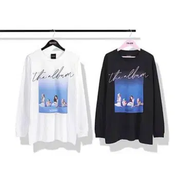 BLACKPINK 롱 슬리브 T셔츠