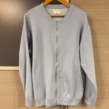 CIAOPANIC TYPY 라이트 블루 집업 가디건 L