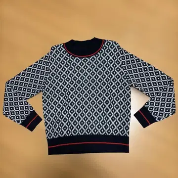 DRESSTERIOR 기하학 패턴 스웨터 36