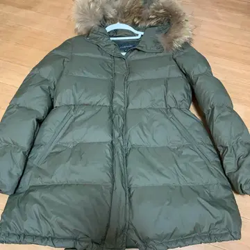 JILL STUART 후드 부착 다운 자켓 S 사이즈 올리브