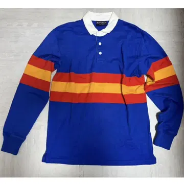 Rowing Blazers 70S 보더 럭비 셔츠 L 사이즈