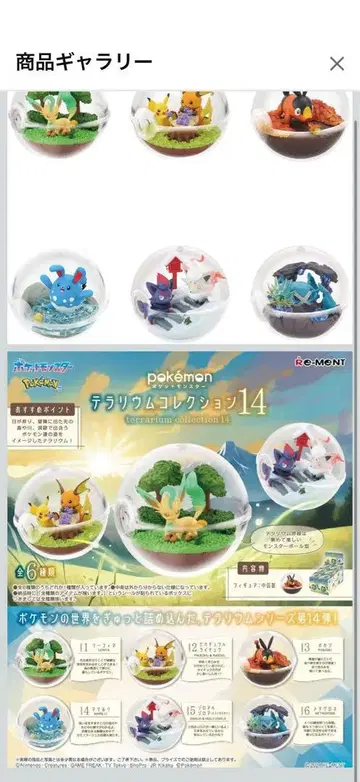 포켓몬 테라리움 컬렉션 14 [포카브]