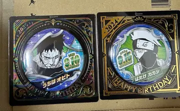 NARUTO 생일 캔뱃지 하타케 카카시 우치하 오비토 2