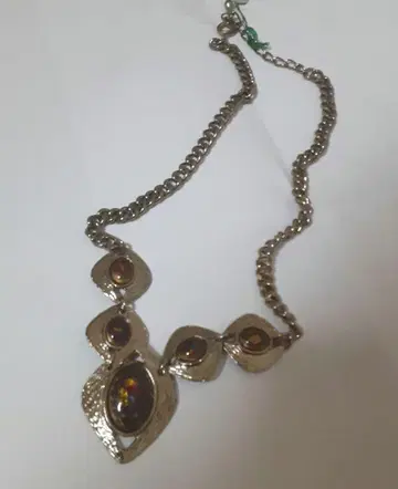 칠보 세공 목걸이 앤티크 레트로