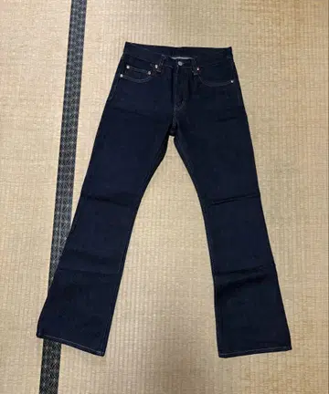 코지마 진스 21oz 다크 블루 헤비 온스 부츠컷 데님