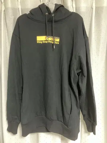 크리피넛 매쉬 콜라보 후드티 블랙 XL