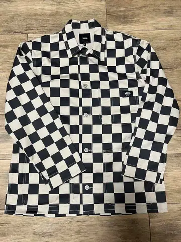 VANS 체크 무늬 자켓 L 사이즈