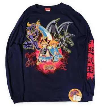 [초레어] 유희왕 롱티 애니메이션 티셔츠 90s Yu-Gi-Oh!
