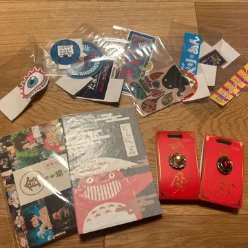 지브리 파크 굿즈 모음 유바바의 반지 스티커