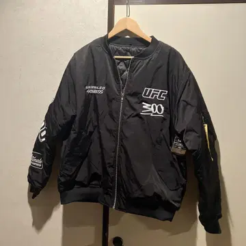 UFC MA-1 봄버 자켓 블랙 US M 사이즈