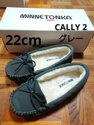 새상품 [ 22cn ] 미네통카 CALLY 2 그레이
