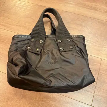 사카이 sacai 블랙 나일론 토트백