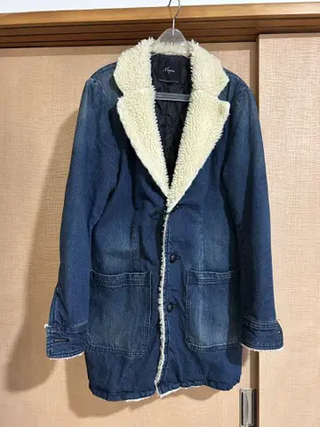 마진 Magine 데님 보아 코트