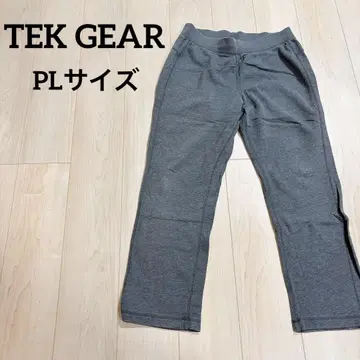 TEK GEAR 그레이 맨투맨 PL사이즈 속기모 전체 밴딩