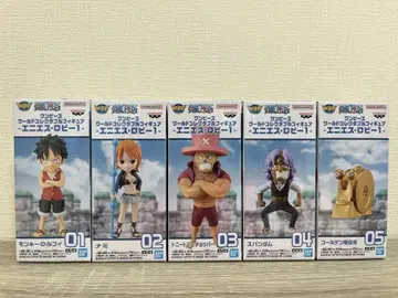 원피스 월드 컬렉터블 피규어 에니에스 로비 1 5종 컴프 세트
