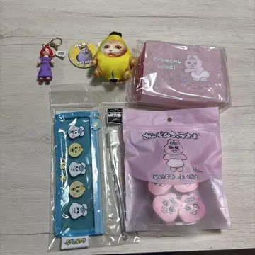 빤쮸토끼 닌포참 바나나 고양이 잡화