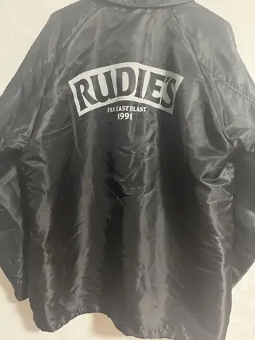 RUDIE'S UNDERGROUND 블랙 자켓