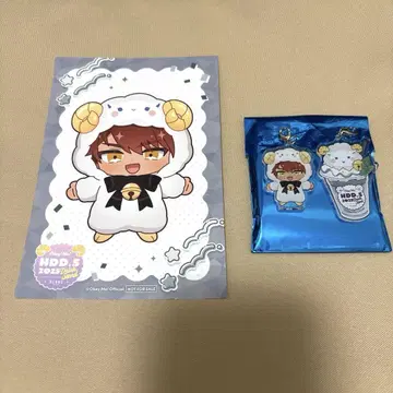 ObeyMe! 캐릭터 드리블 디아볼로 아크릴 와이어 참 엽서