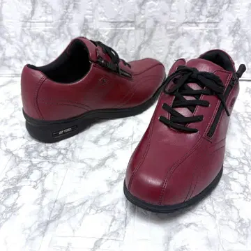 새상품급 요넥스 워킹화 파워크 다크 레드 24cm
