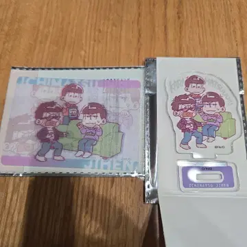 오소마츠 6쌍둥이 클리어 카드 아크릴 스탠드 이치마츠 사건